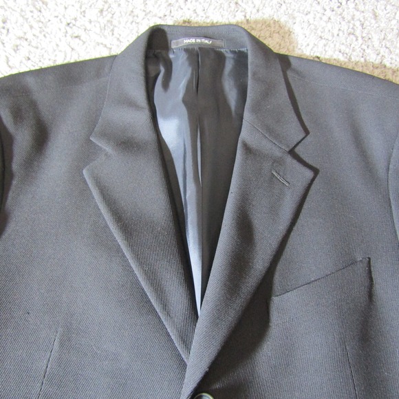 Armani Le Collezioni Suit Jacket Mens 44 Made In Italy Blazer Sport Coat